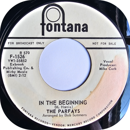 Parfays, The - You Got A Good Thing Goin' Boy - Fontana DEMO