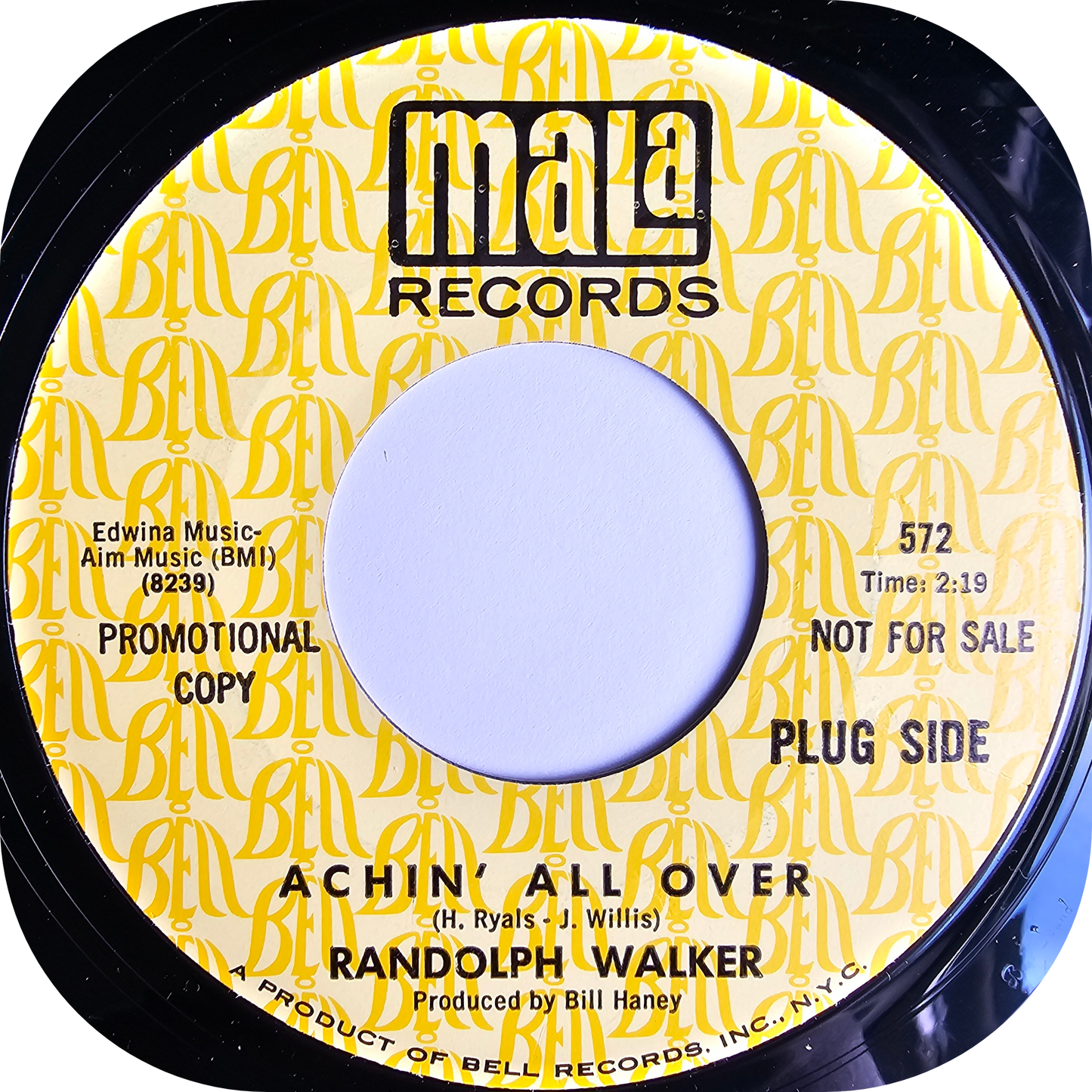 Randolph Walker - Achin' All Over - Mala DEMO