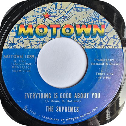 Supremes, The - My World Is Empty Without You - Motown