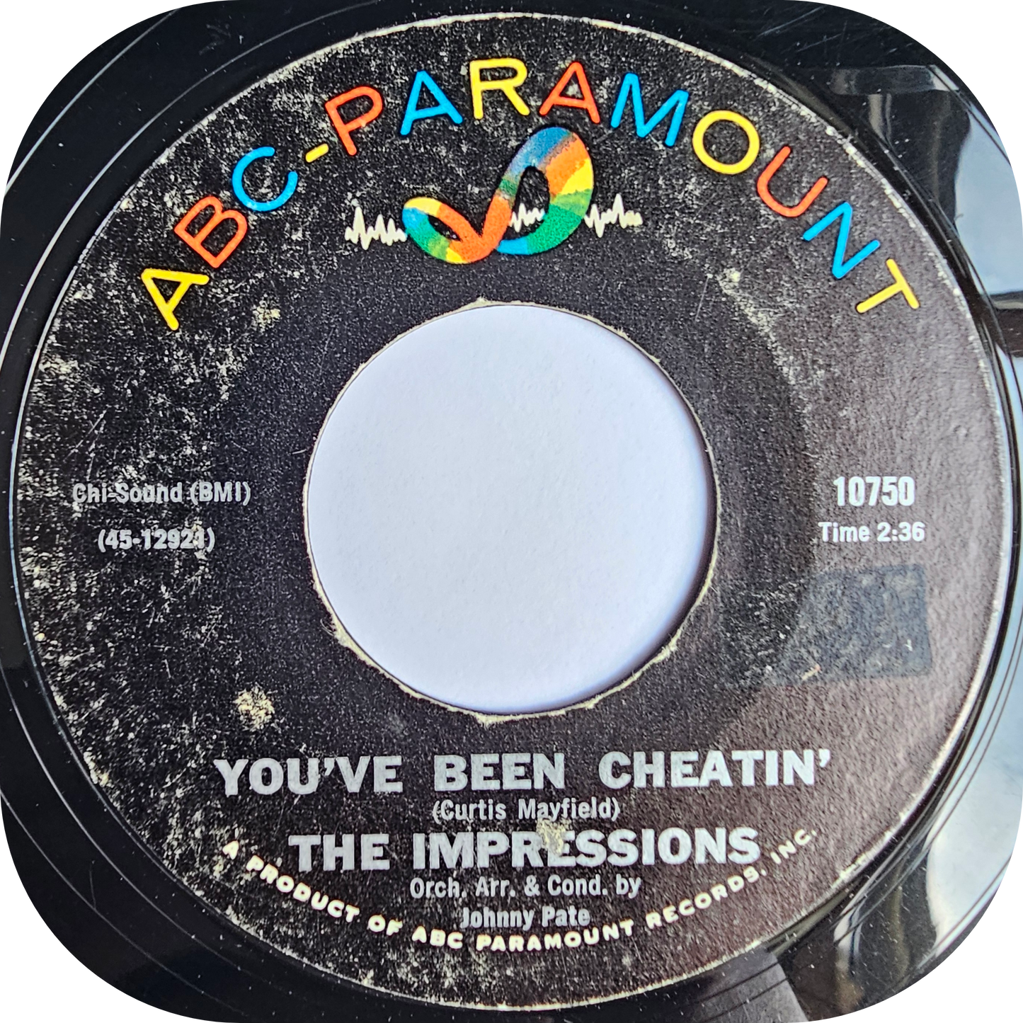 Impressions, The - You've Been Cheatin' - ABC
