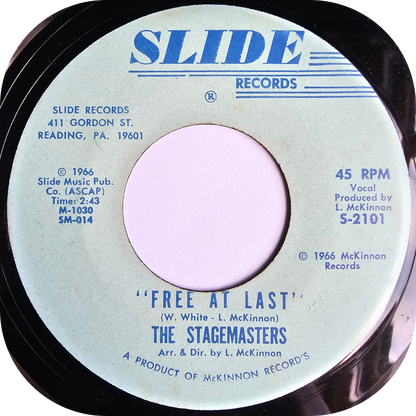 Stagemasters, The - Baby I'm Here Just To Love You - Slide