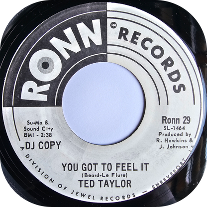 Ted Taylor - You Got To Feel It - Ronn DEMO