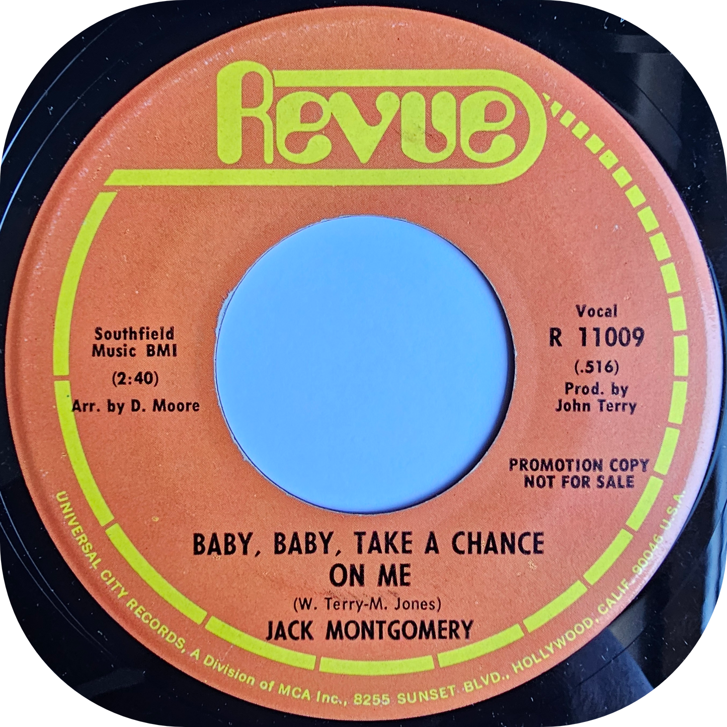 Jack Montgomery - Baby, Baby, Take A Chance On Me - Revue DEMO