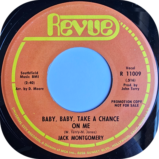 Jack Montgomery - Baby, Baby, Take A Chance On Me - Revue DEMO