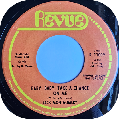 Jack Montgomery - Baby, Baby, Take A Chance On Me - Revue DEMO