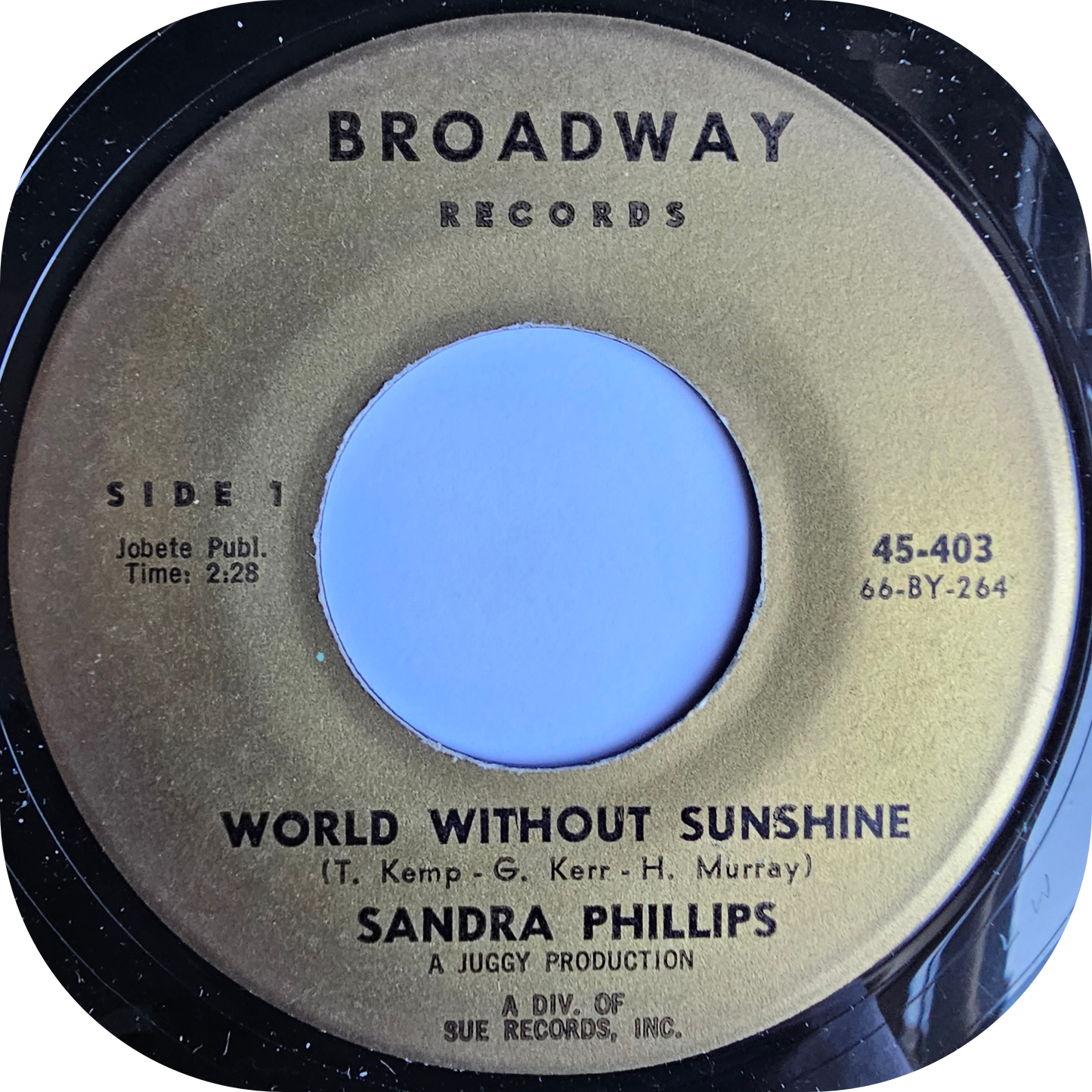 Sandra Phillips - World Without Sunshine - Broadway