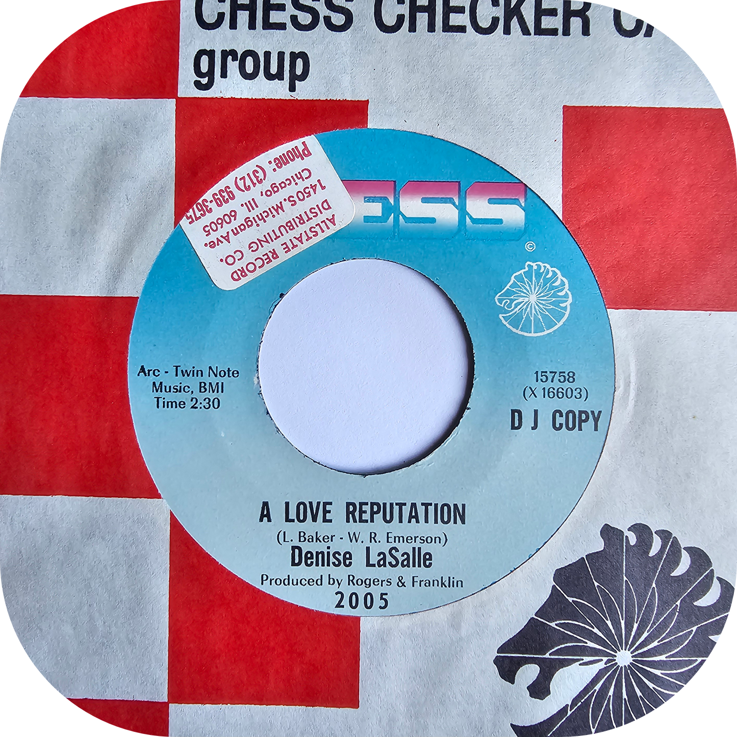Denise LaSalle - A Love Reputation - Chess DEMO