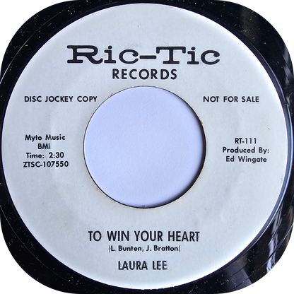 Laura Lee - To Win Your Heart - Ric Tic DEMO