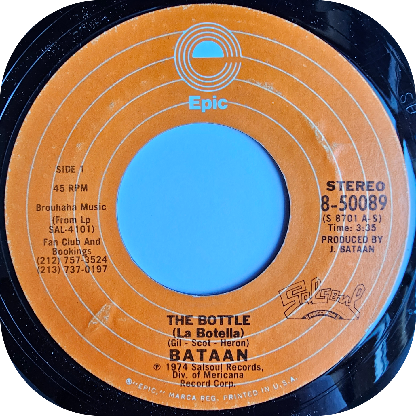 Bataan - The Bottle - Epic
