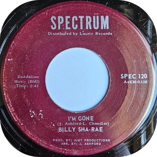 Billy Sha Rae - I'm Gone - Spectrum
