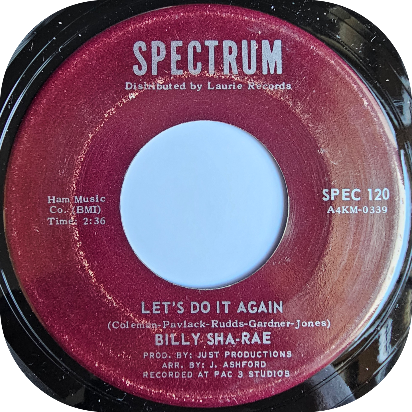 Billy Sha Rae - I'm Gone - Spectrum