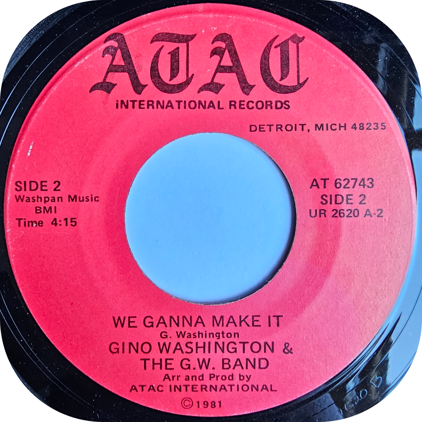 Gino Washington - We Ganna Make It - Atac