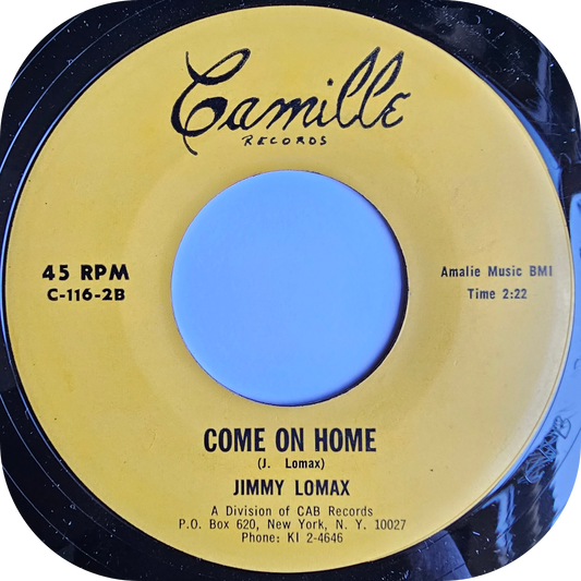 Jimmy Lomax - Come On Home - Camille