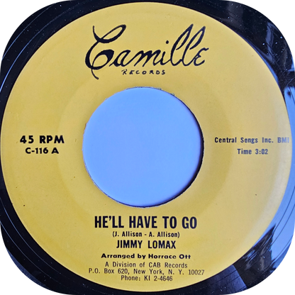 Jimmy Lomax - Come On Home - Camille