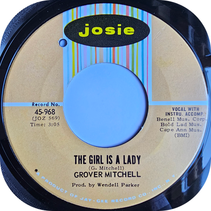 Grover Mitchell - I Don't Want To Hear It Baby - Josie