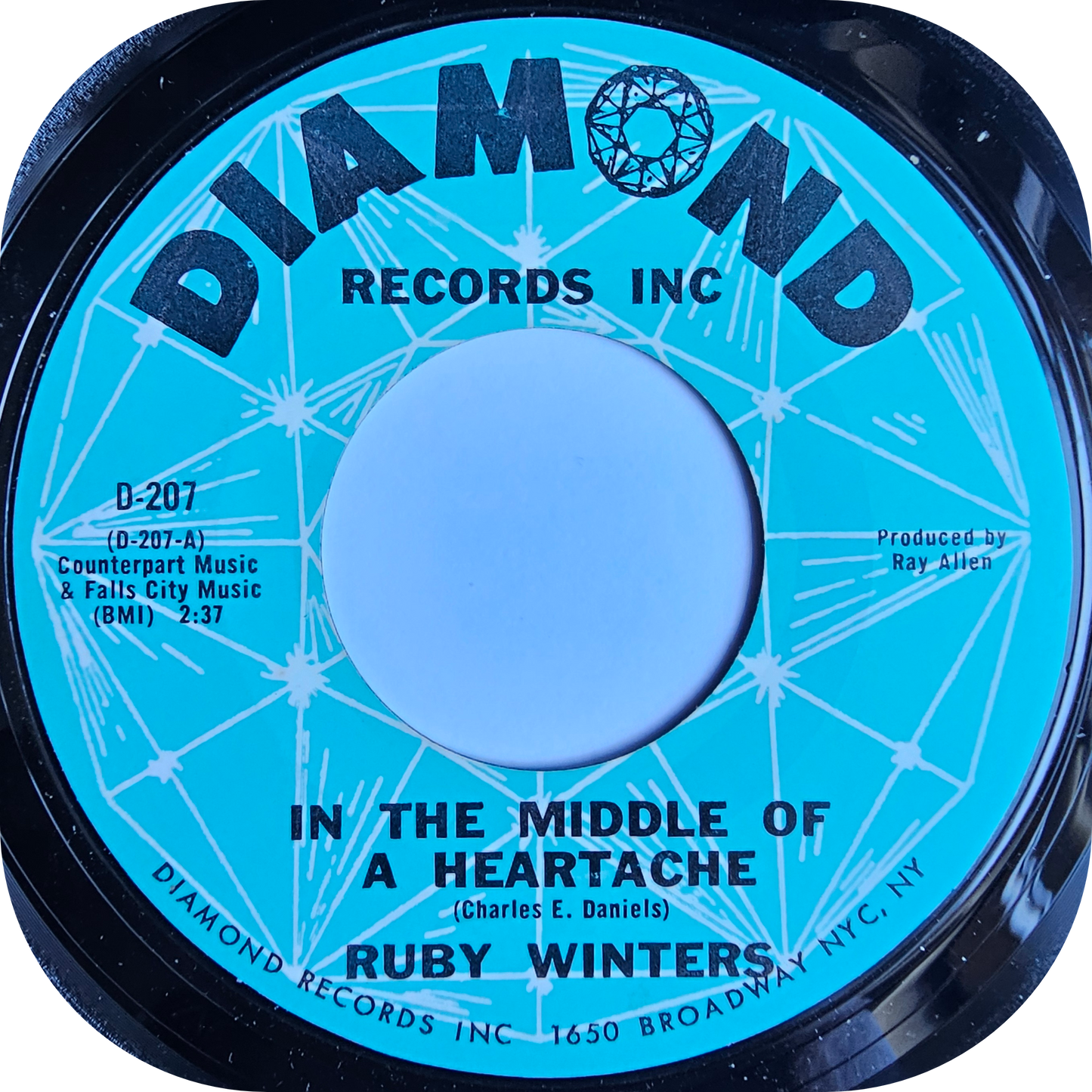 Ruby Winters - In The Middle Of A Heartache - Diamond