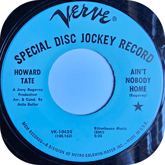 Howard Tate - Ain't Nobody Home - Verve DEMO