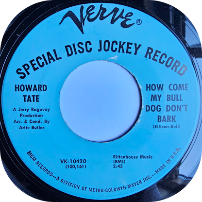 Howard Tate - Ain't Nobody Home - Verve DEMO