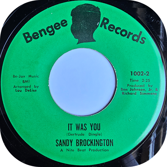 Sandy Brockington - It Was You - Bengee