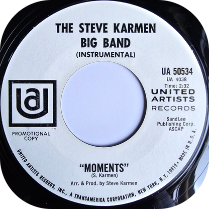 Steve Karmen - Moments - United Artists DEMO