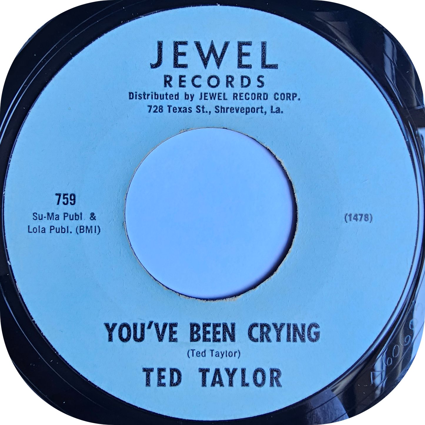 Ted Taylor - Close Your Eyes - Jewel