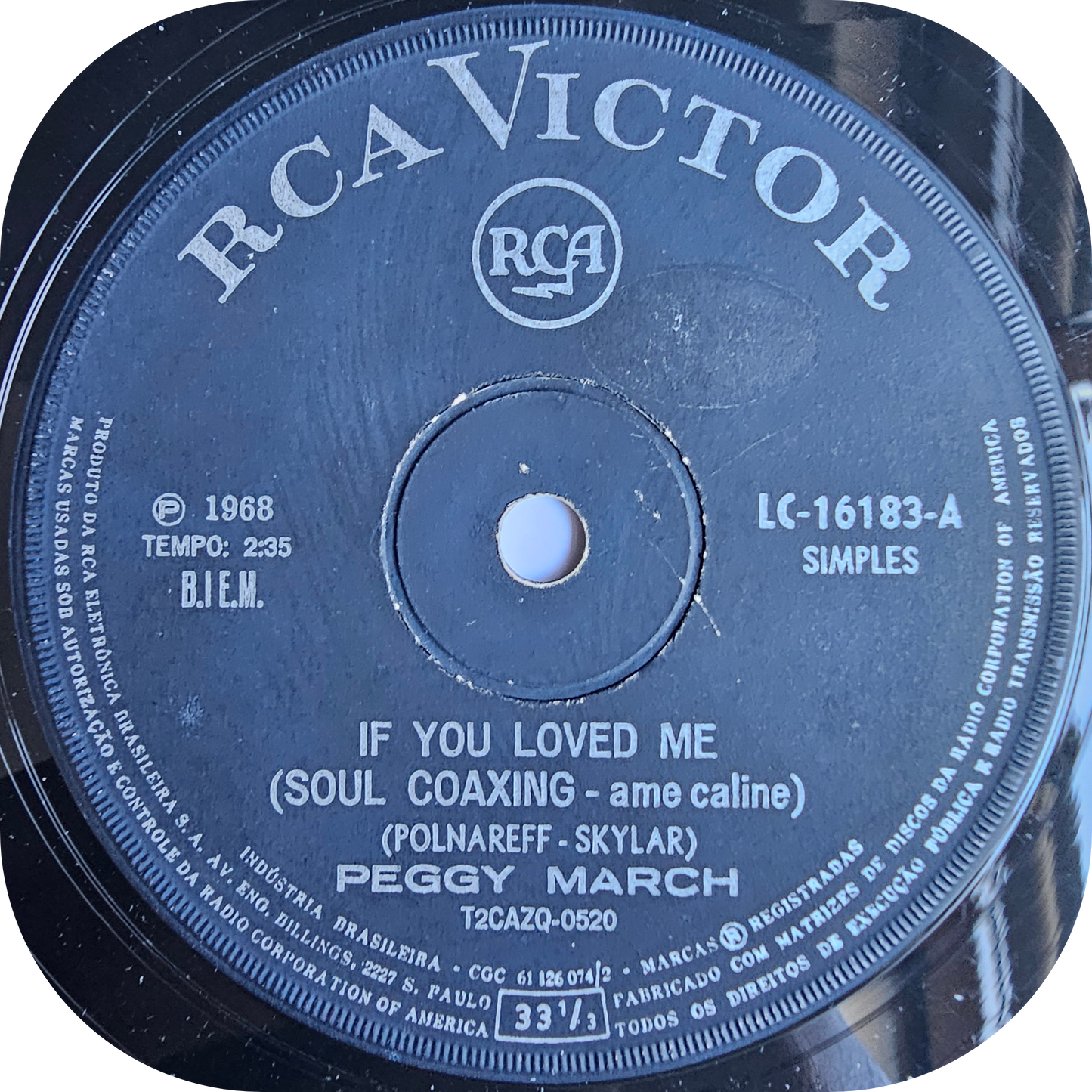 Peggy March - If You Loved Me - RCA Victor