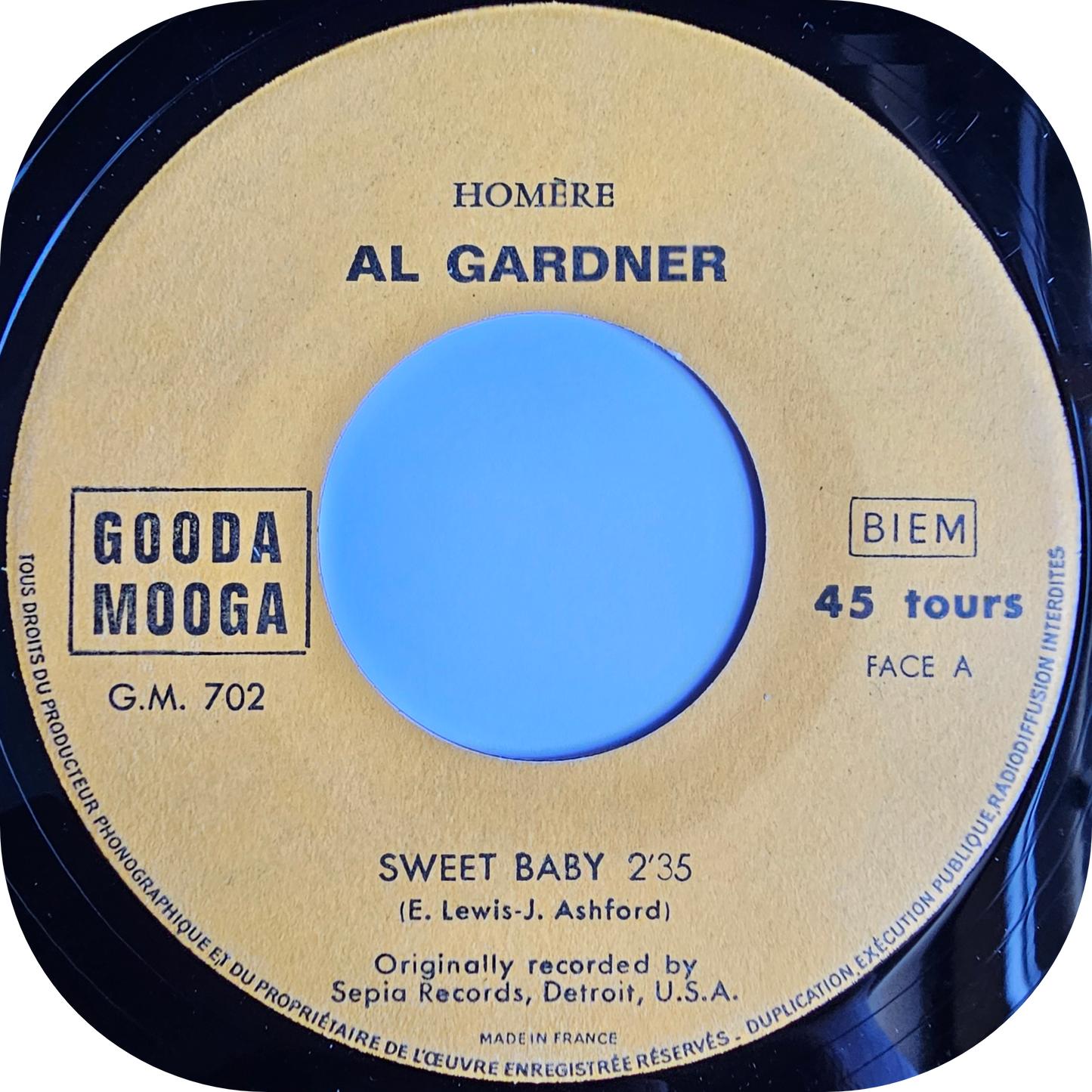 Al Gardner - Sweet Baby - Googa Mooga