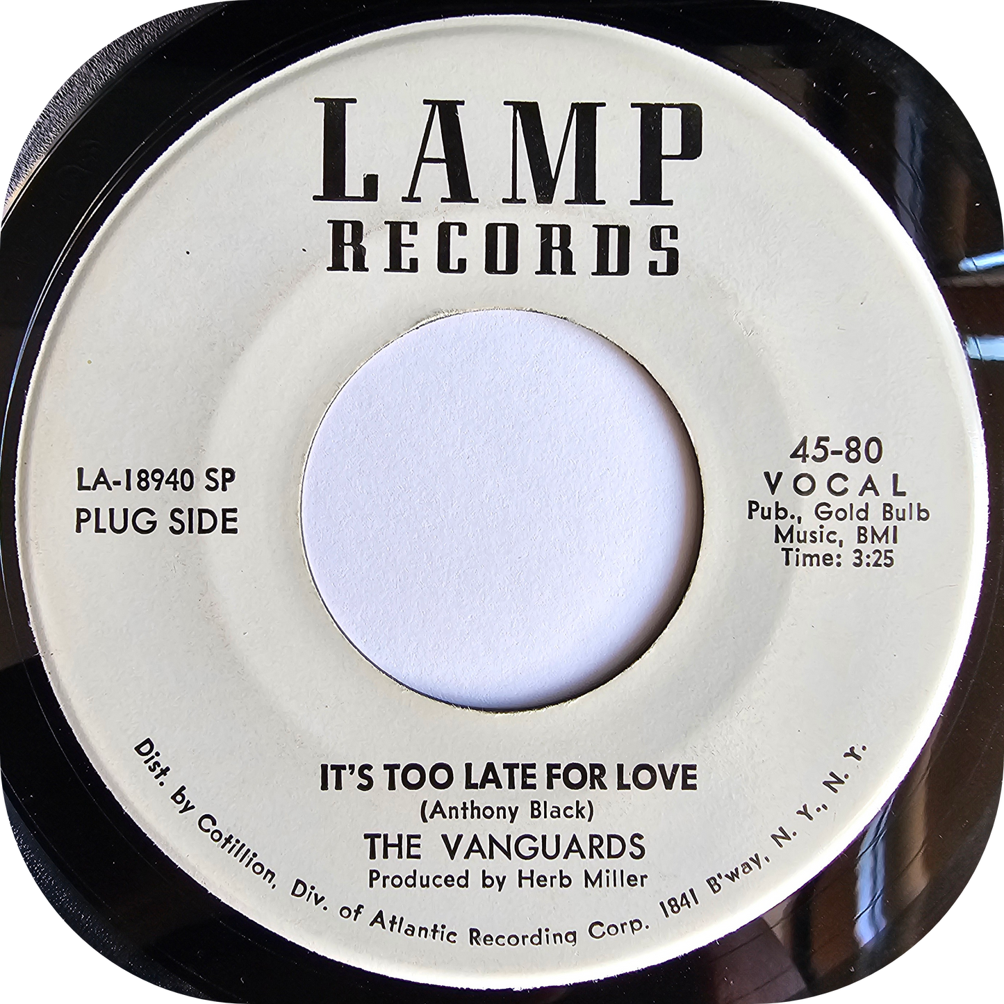 Vanguards, The - The Thought Of Losing Your Love - Lamp DEMO