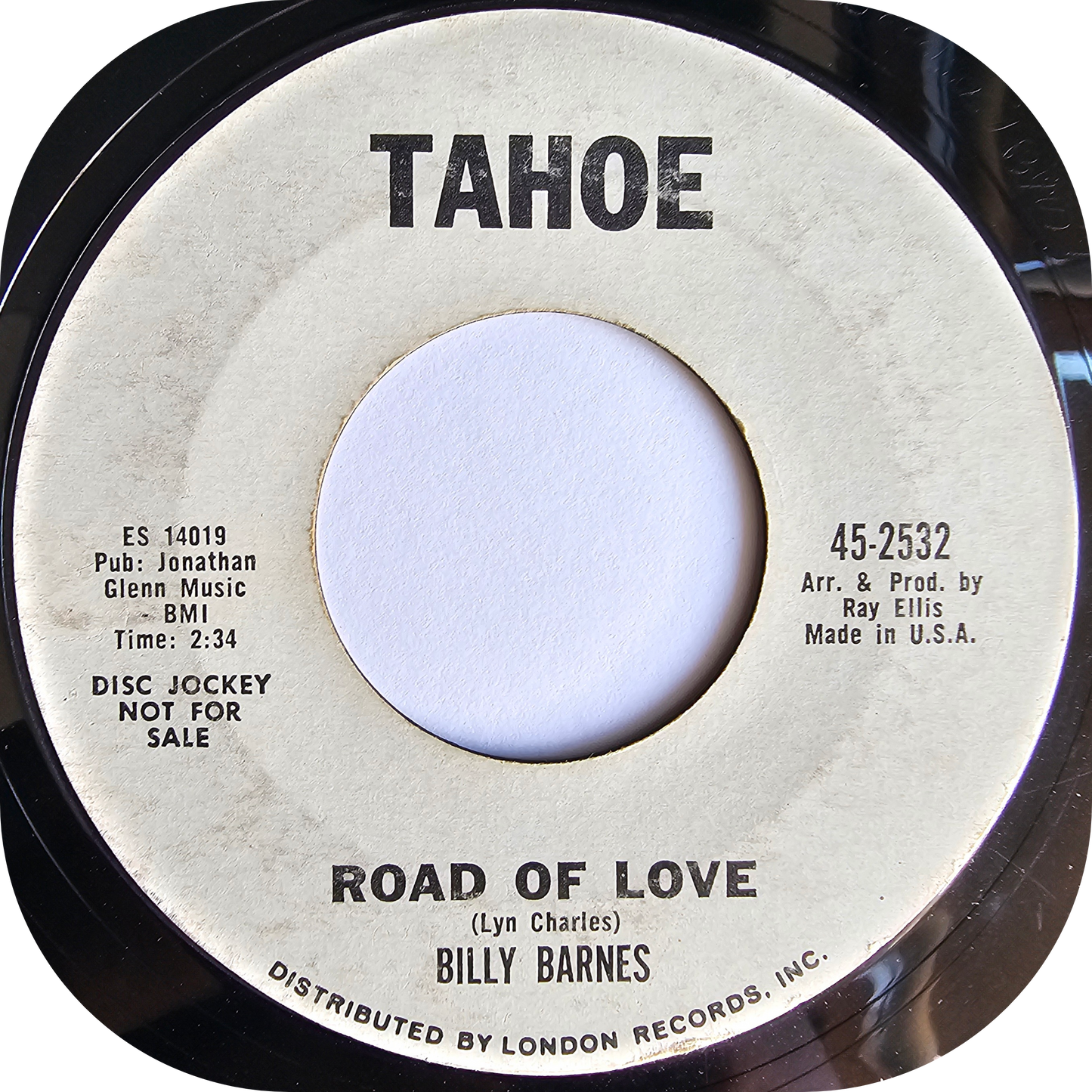 Billy Barnes - There's A Lion Out There - Tahoe DEMO