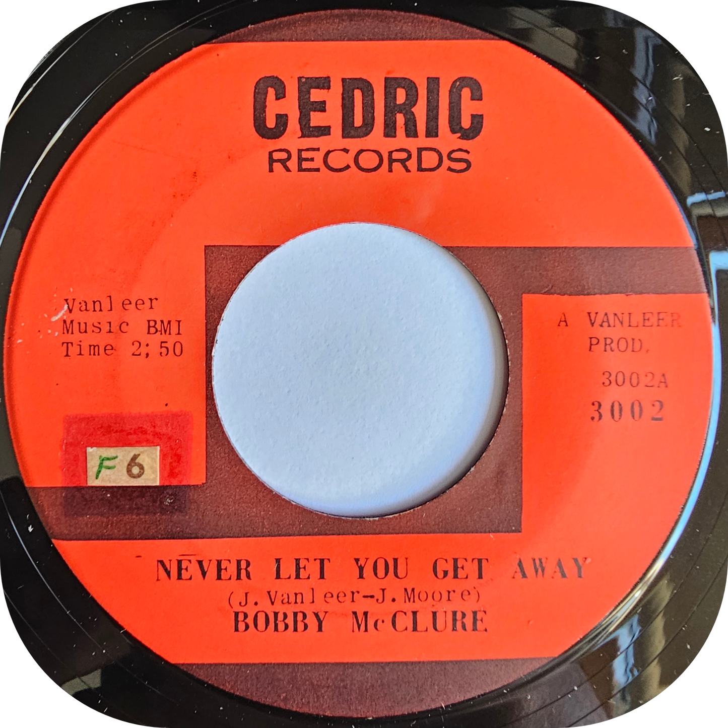 Bobby McClure - Never Let You Get Away - Cedric
