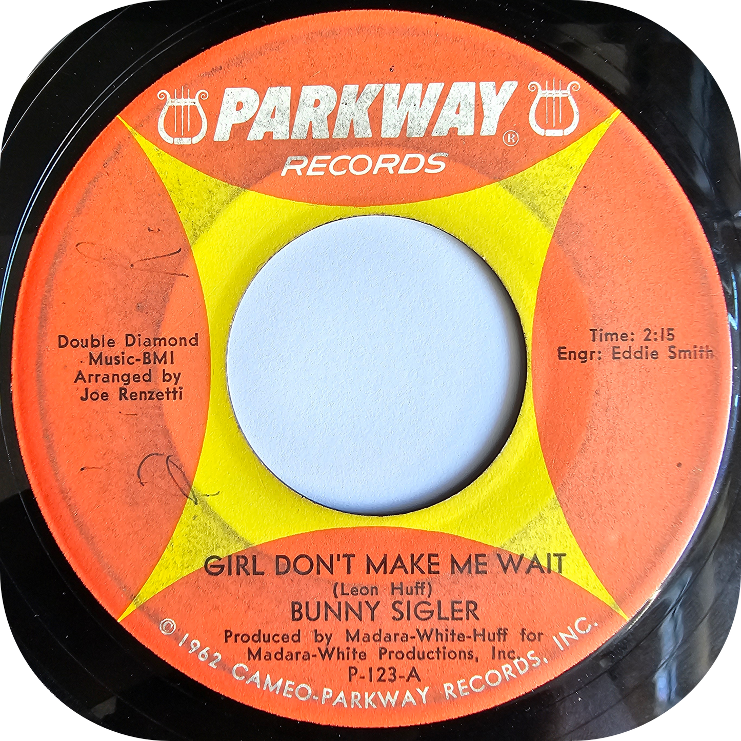 Bunny Sigler - Girl Don't Make Me Wait - Parkway