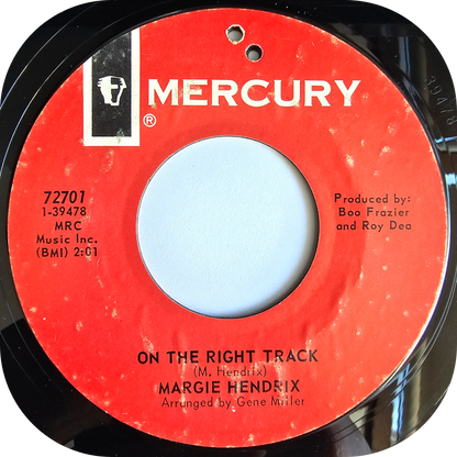 Margie Hendrix - On The Right Track - Mercury