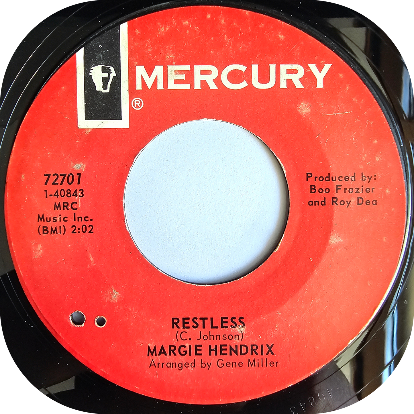 Margie Hendrix - On The Right Track - Mercury