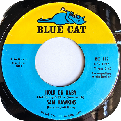 Sam Hawkins - Hold On Baby - Blue Cat