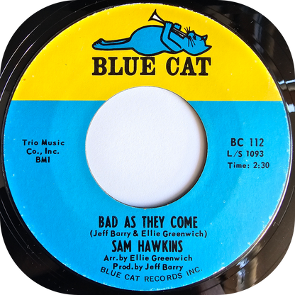 Sam Hawkins - Hold On Baby - Blue Cat