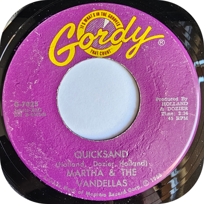Martha & The Vandellas - Quicksand - Gordy