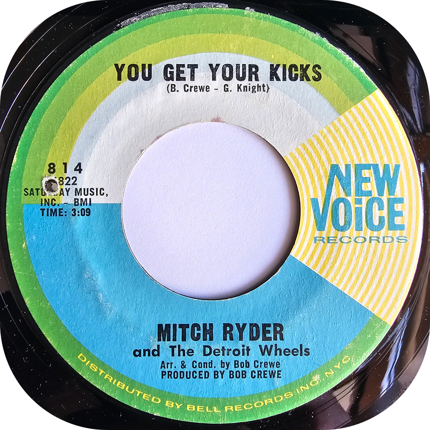 Mitch Ryder - You Get Your Kicks - New Voice