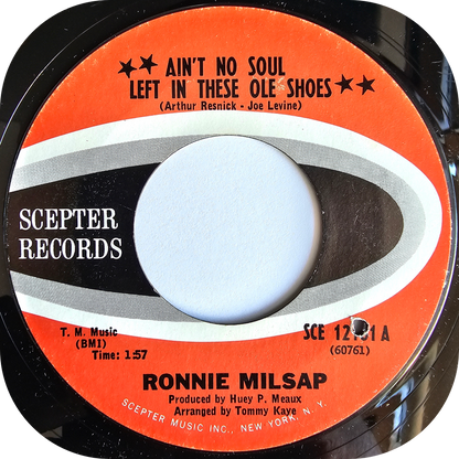 Ronnie Milsap - Ain't No Soul Left In These Ole Shoes - Scepter
