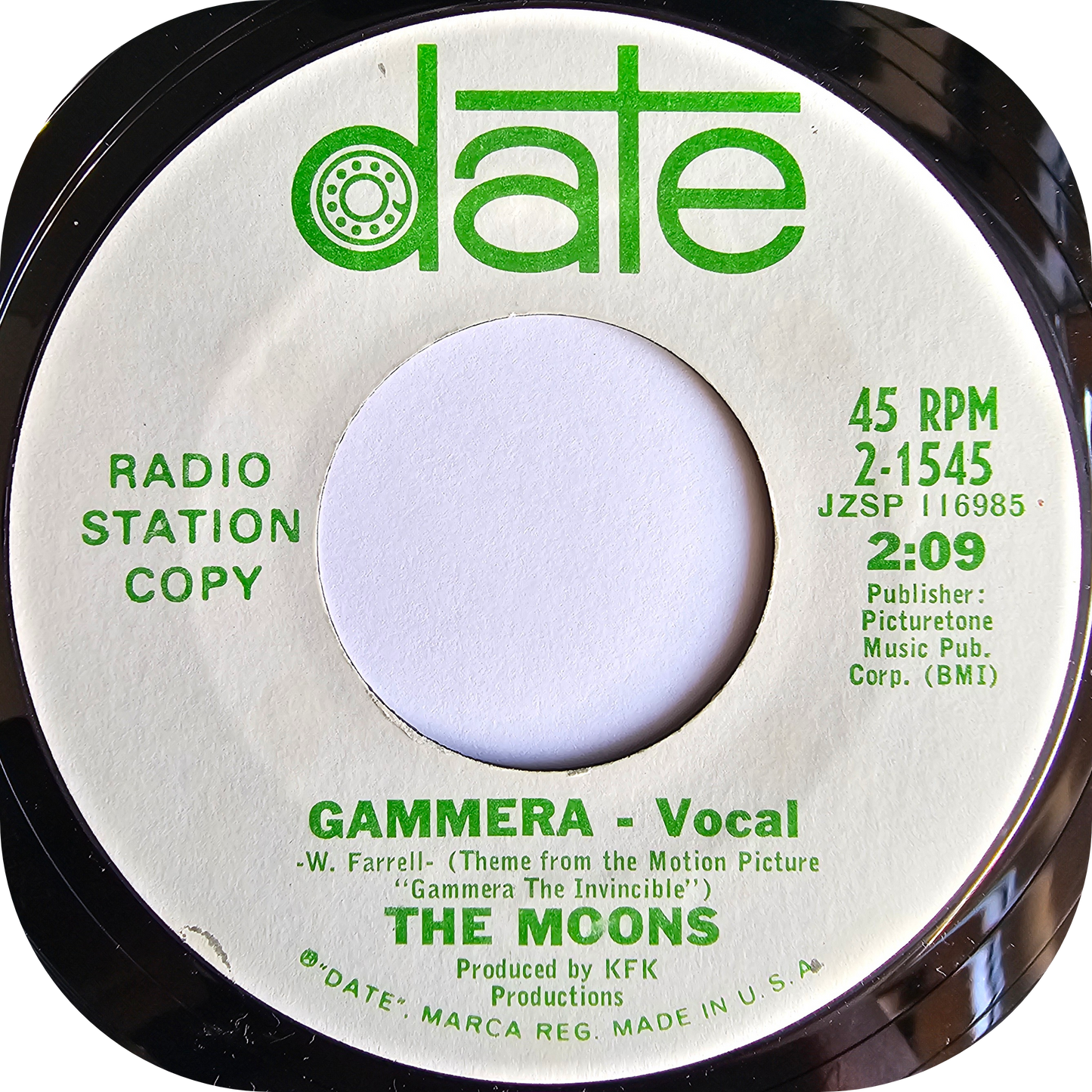 Moons, The - Gammera - Date DEMO