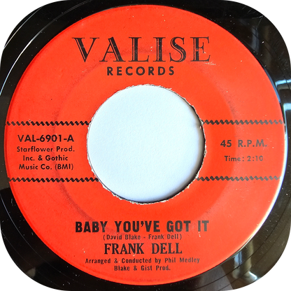 Frank Dell - Baby You've Got It - Valise