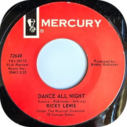 Ricky Lewis - Dance All Night - Mercury