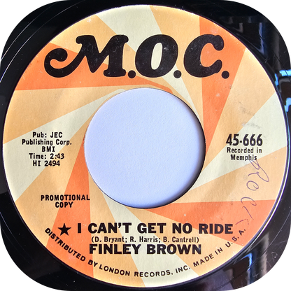 Finley Brown - I Can't Get No Ride - M.O.C DEMO