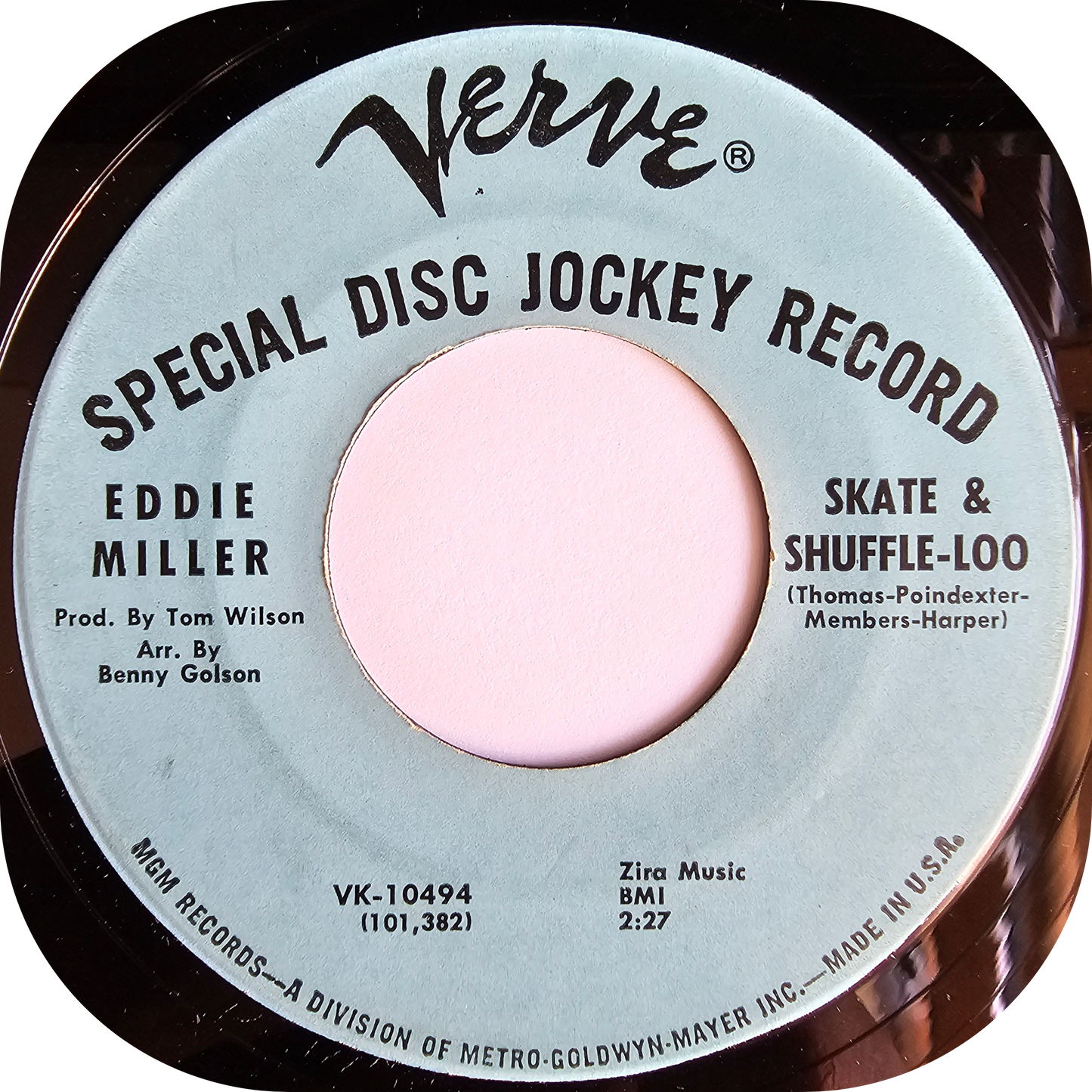 Eddie Miller - Skate & Shuffle-Loo - Verve DEMO
