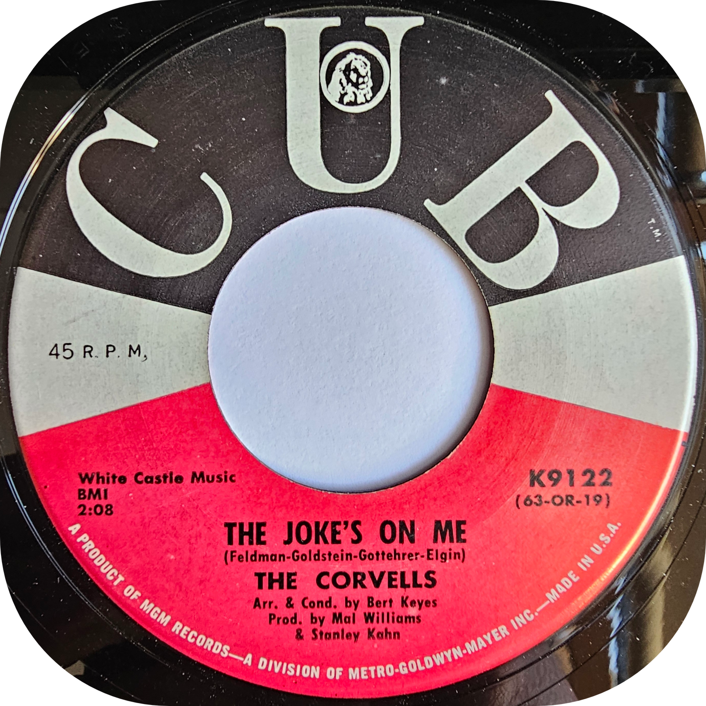 Corvells, The - The Joke's On Me - Cub