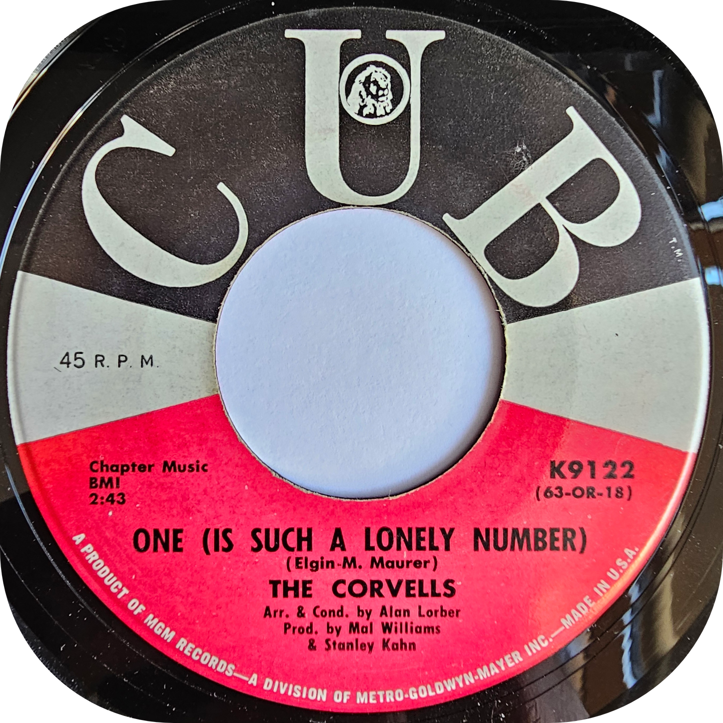 Corvells, The - The Joke's On Me - Cub