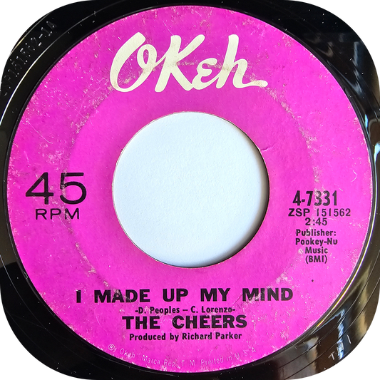 Cheers, The - I Made Up My Mind - Okeh