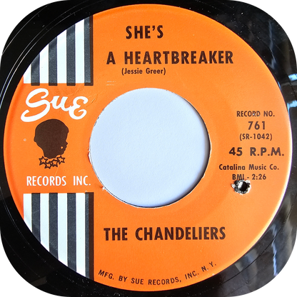 Chandeliers, The - She's A Heartbreaker - Sue