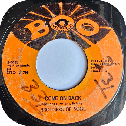 Brothers Of Soul - Come On Back - Boo