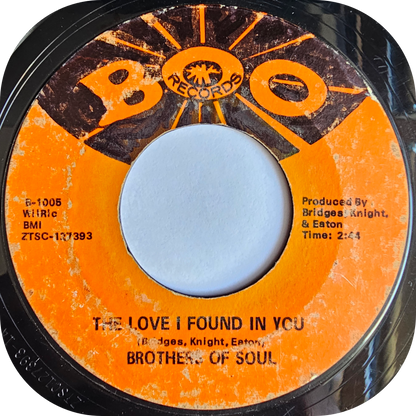 Brothers Of Soul - Come On Back - Boo