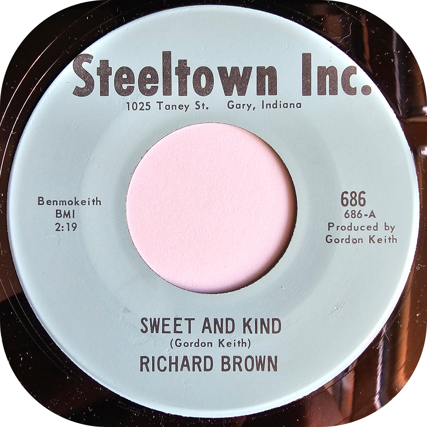 Richard Brown - Sweet And Kind - Steeltown Inc